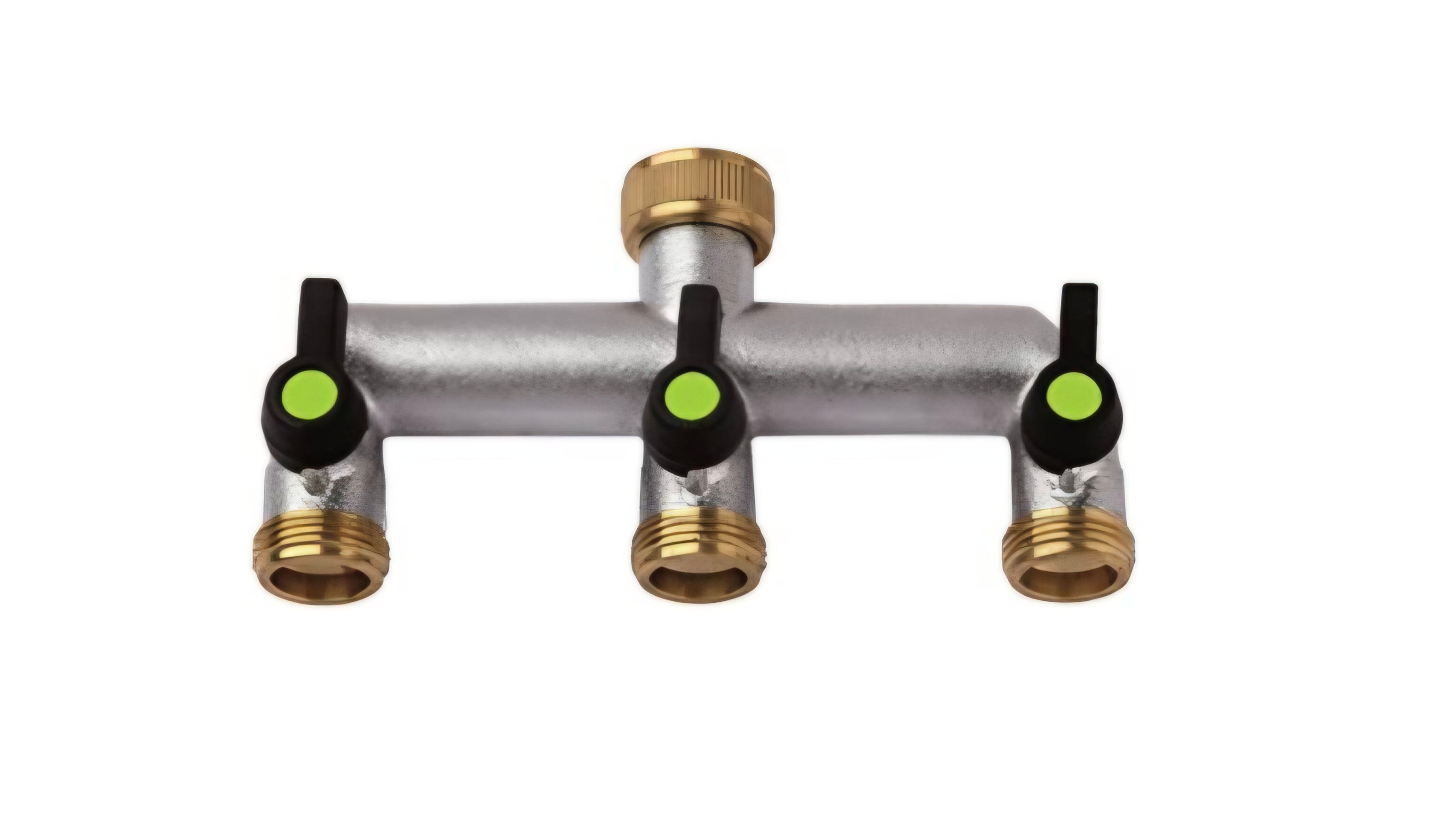 Robinet laiton 3 voies 3/4"